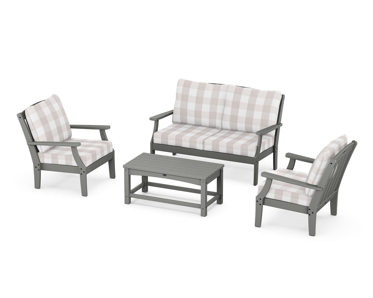 Trex Yacht Club 4-Piece Deep Seating Chair Set