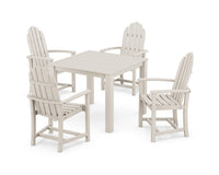 Thumbnail for Trex Cape Cod Adirondack 5-Piece Parsons Dining Set - Sand Castle