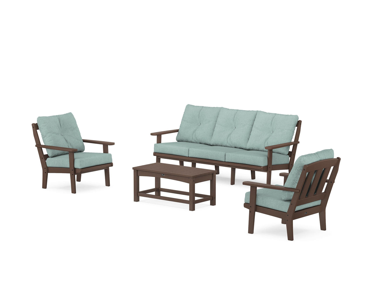 Trex Cape Cod 4-Piece Deep Seating Set with Sofa