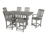 Thumbnail for Trex Yacht Club 7-Piece Farmhouse Trestle Counter Set