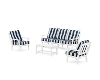 Thumbnail for Trex Cape Cod 4-Piece Deep Seating Set with Sofa