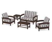 Thumbnail for Trex Rockport Club 6-Piece Deep Seating Conversation Set