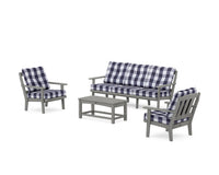 Thumbnail for Trex Cape Cod 4-Piece Deep Seating Set with Sofa