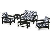 Thumbnail for Trex Rockport Club 6-Piece Deep Seating Conversation Set