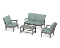 Thumbnail for Trex Yacht Club 4-Piece Deep Seating Chair Set