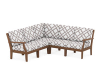 Thumbnail for Trex Yacht Club Modular 5-Piece Deep Seating Set