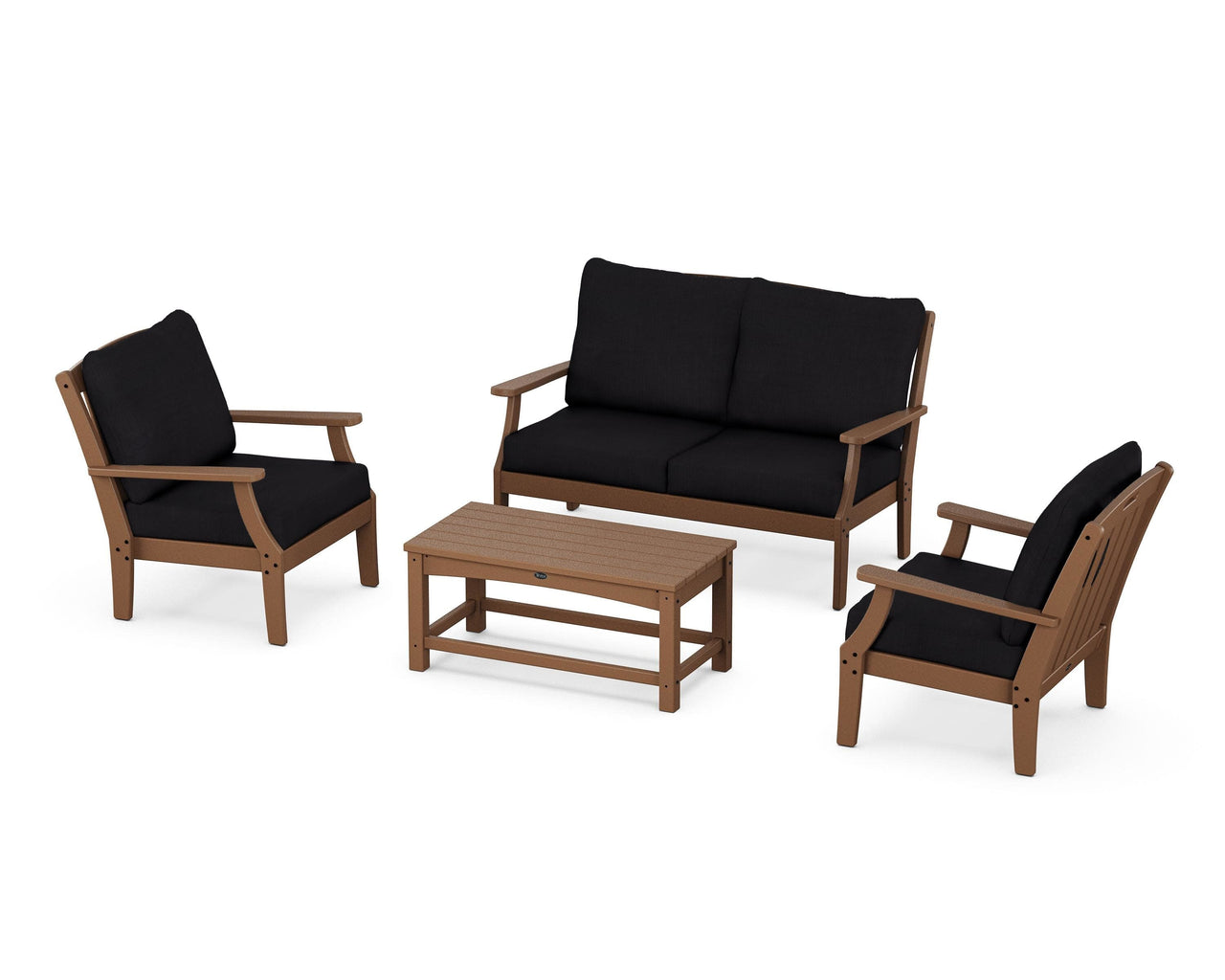 Trex Yacht Club 4-Piece Deep Seating Chair Set