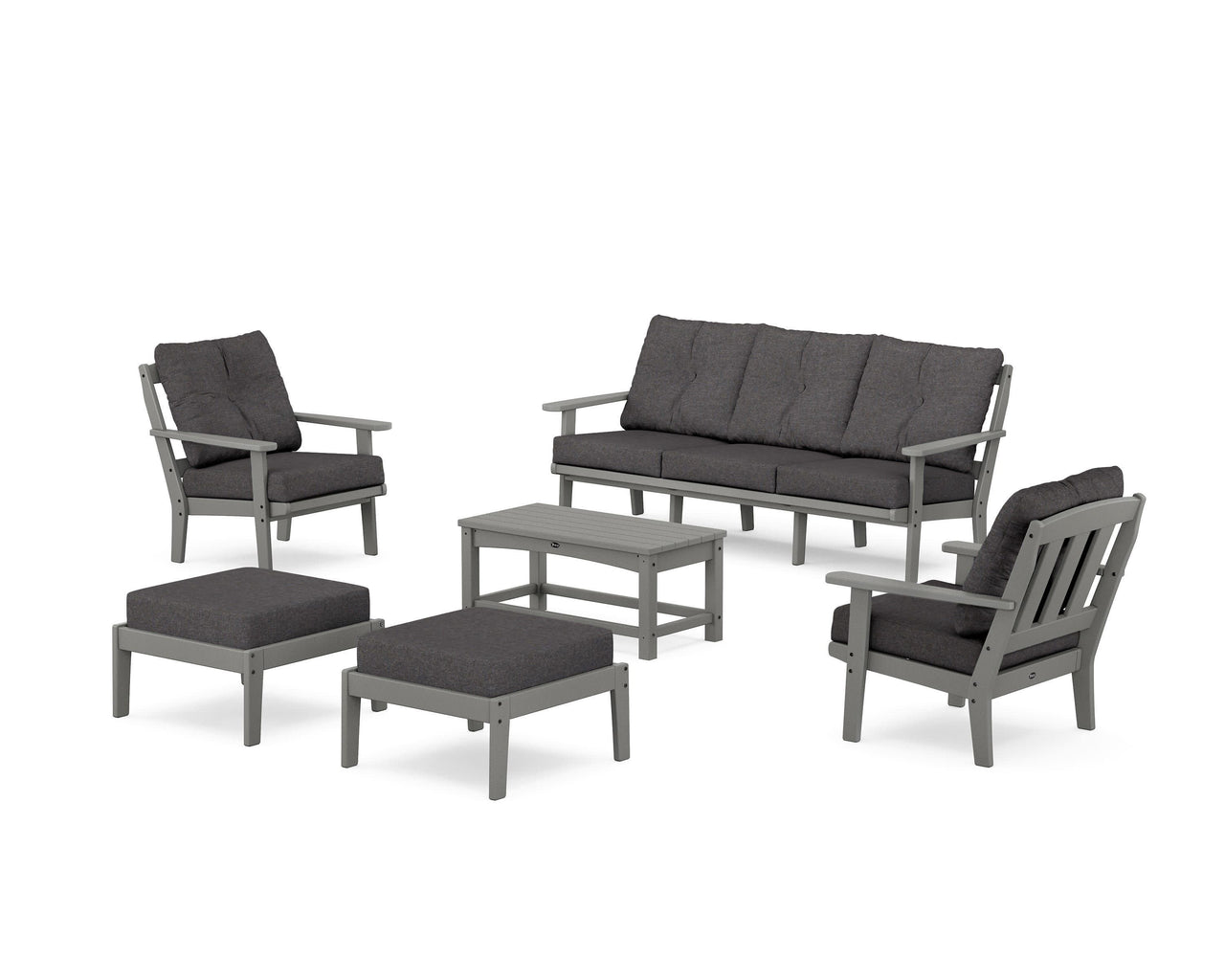 Trex Cape Cod 6-Piece Lounge Sofa Set