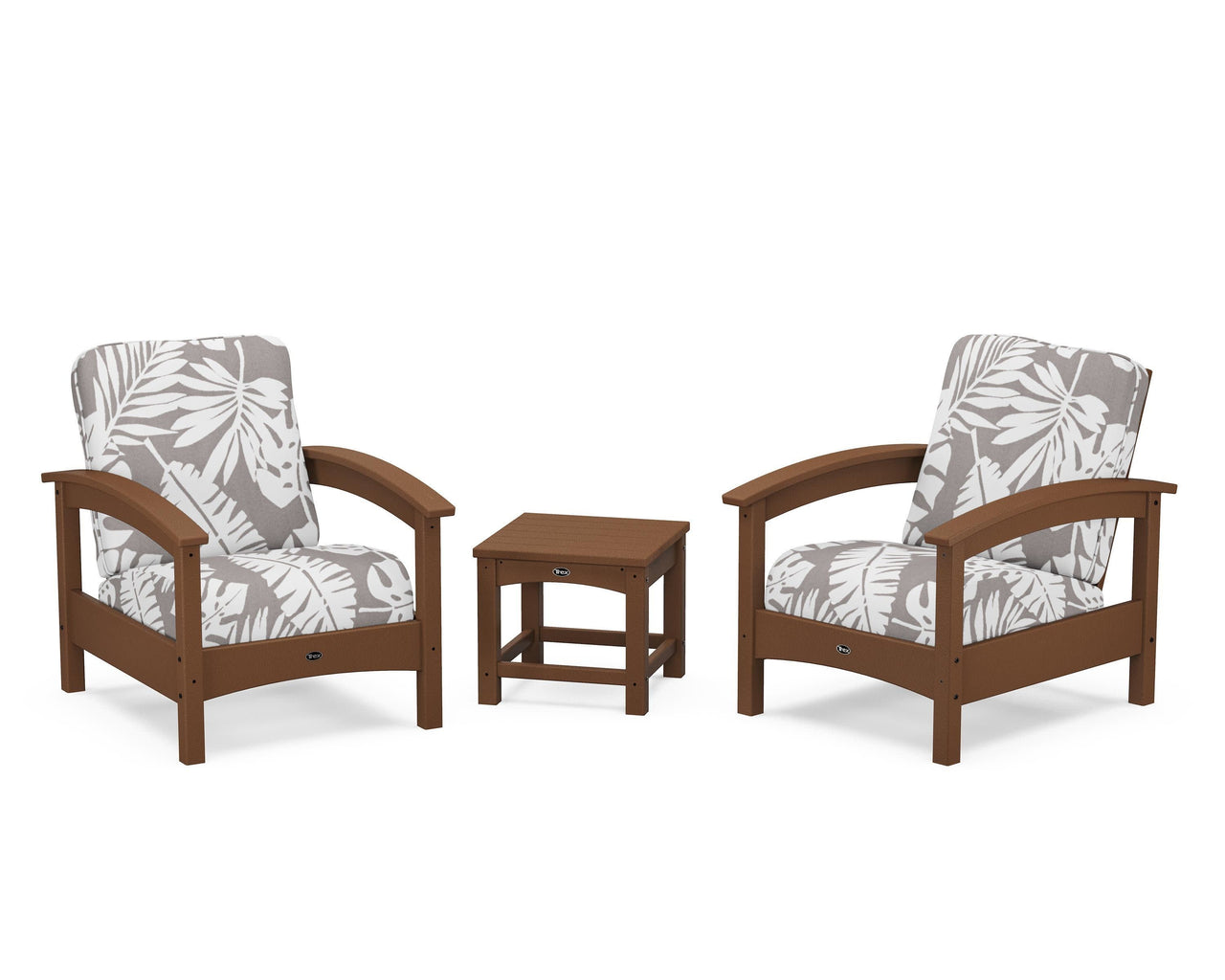 Trex Rockport Club 3-Piece Deep Seating Conversation Set