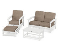 Thumbnail for Trex Rockport 4-Piece Deep Seating Conversation Group