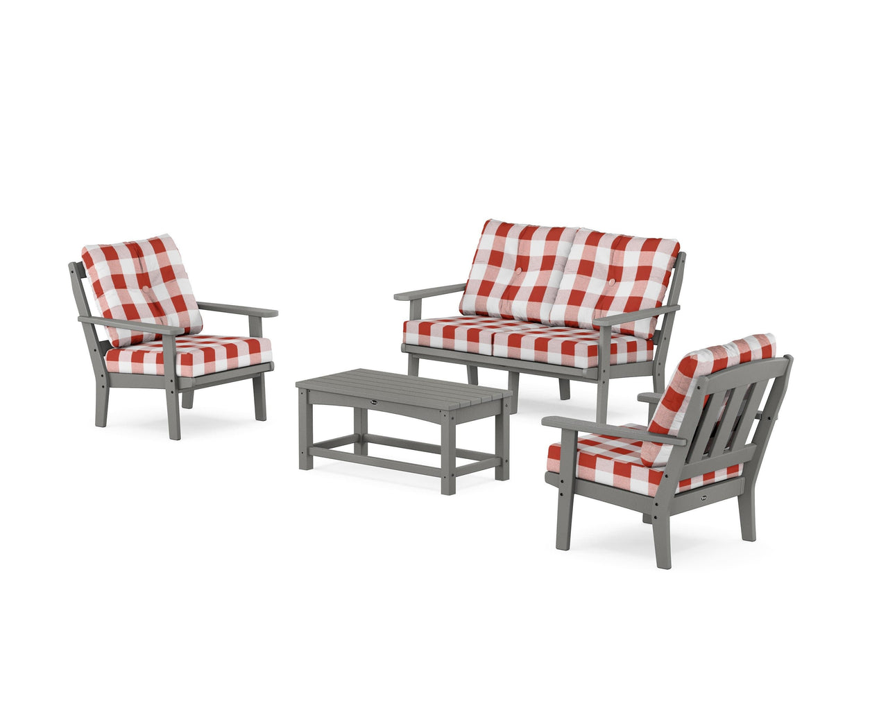 Trex Cape Cod 4-Piece Deep Seating Set with Loveseat