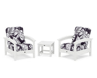 Thumbnail for Trex Rockport Club 3-Piece Deep Seating Conversation Set