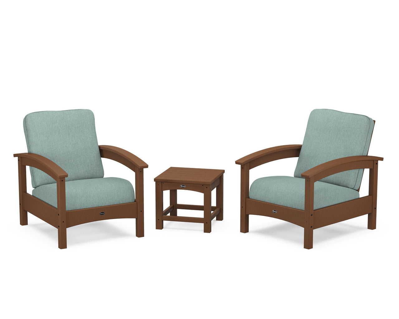 Trex Rockport Club 3-Piece Deep Seating Conversation Set