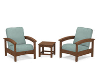 Thumbnail for Trex Rockport Club 3-Piece Deep Seating Conversation Set