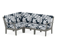 Thumbnail for Trex Yacht Club Modular 4-Piece Deep Seating Set