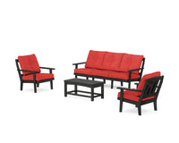 Thumbnail for Trex Cape Cod 4-Piece Deep Seating Set with Sofa