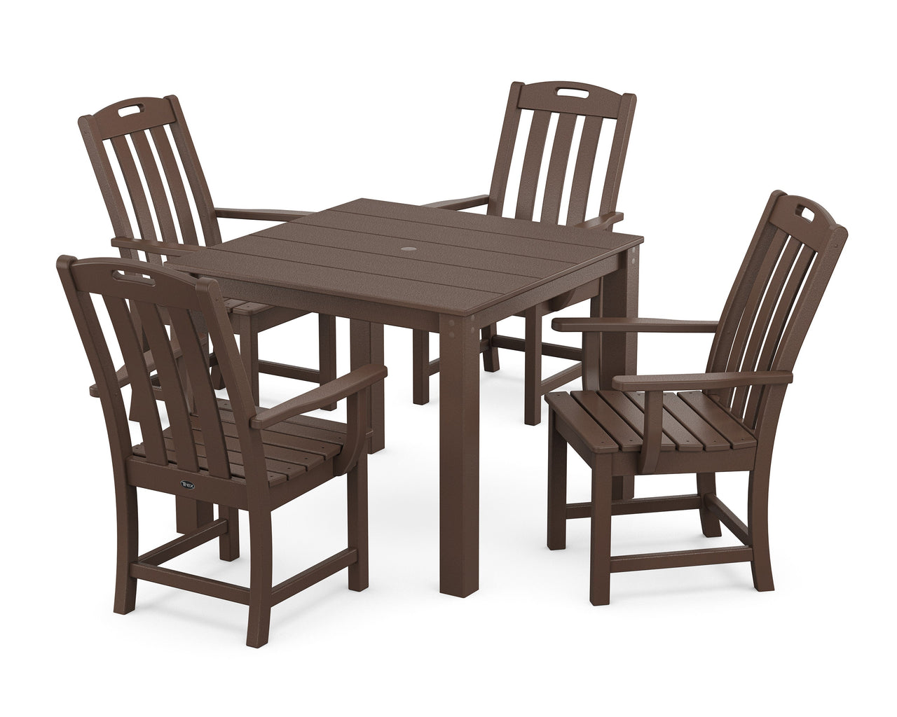 Trex Yacht Club 5-Piece Parsons Dining Set
