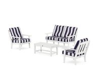 Thumbnail for Trex Cape Cod 4-Piece Deep Seating Set with Loveseat