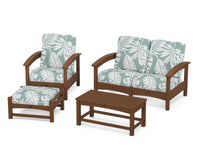 Thumbnail for Trex Rockport 4-Piece Deep Seating Conversation Group