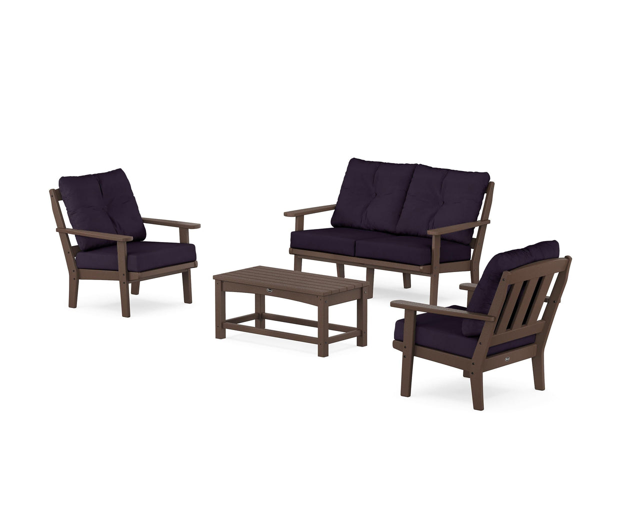 Trex Cape Cod 4-Piece Deep Seating Set with Loveseat