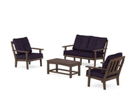 Thumbnail for Trex Cape Cod 4-Piece Deep Seating Set with Loveseat