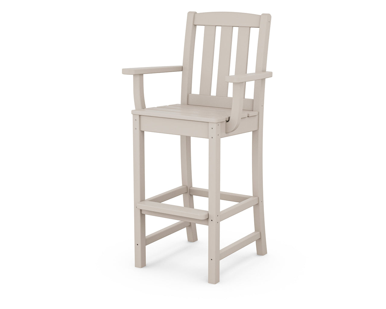 Trex Cape Cod Bar Arm Chair - Sand Castle