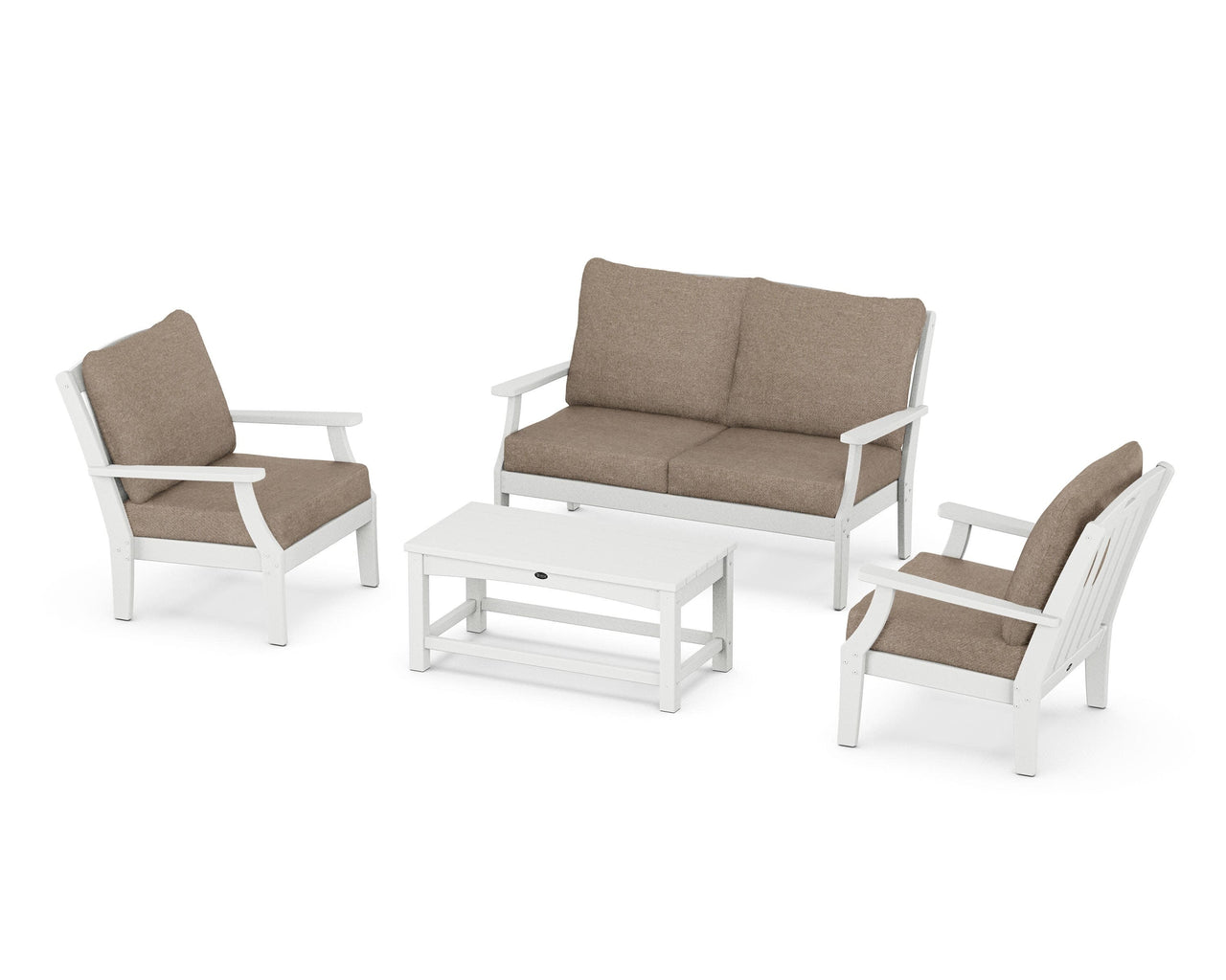 Trex Yacht Club 4-Piece Deep Seating Chair Set