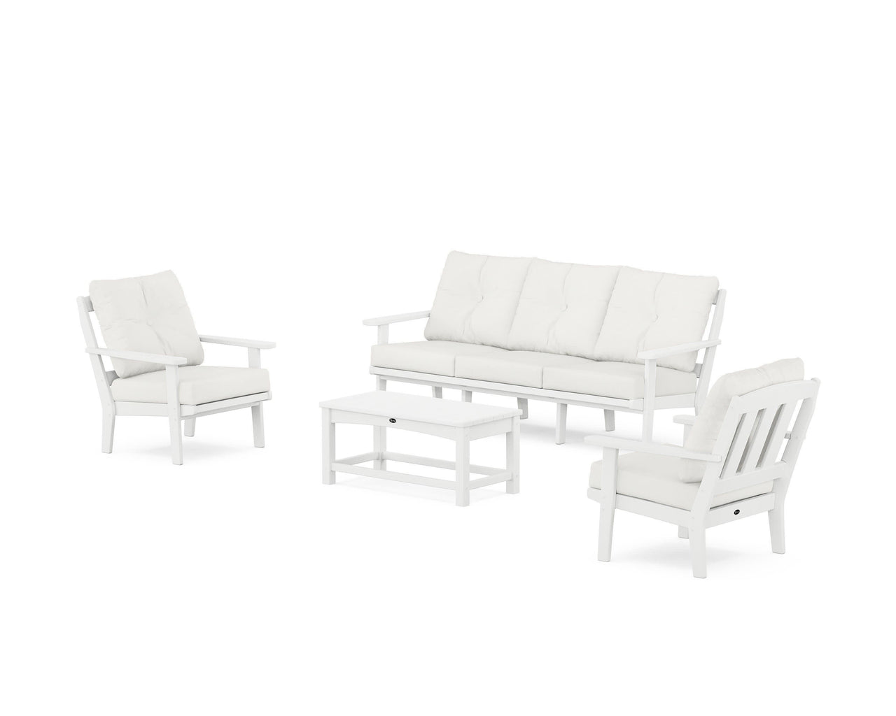 Trex Cape Cod 4-Piece Deep Seating Set with Sofa