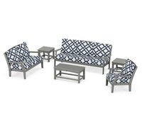 Thumbnail for Trex Yacht Club 6-Piece Deep Seating Set