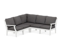 Thumbnail for Trex Yacht Club Modular 5-Piece Deep Seating Set
