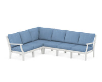 Thumbnail for Trex Yacht Club Modular 6-Piece Deep Seating Set