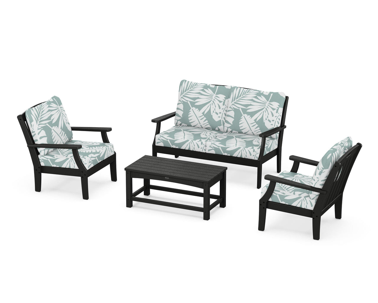 Trex Yacht Club 4-Piece Deep Seating Chair Set