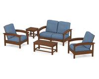 Thumbnail for Trex Rockport Club 6-Piece Deep Seating Conversation Set