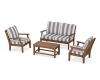 Thumbnail for Trex Yacht Club 4-Piece Deep Seating Chair Set