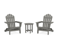 Thumbnail for Trex 3-Piece Monterey Bay Folding Adirondack Set