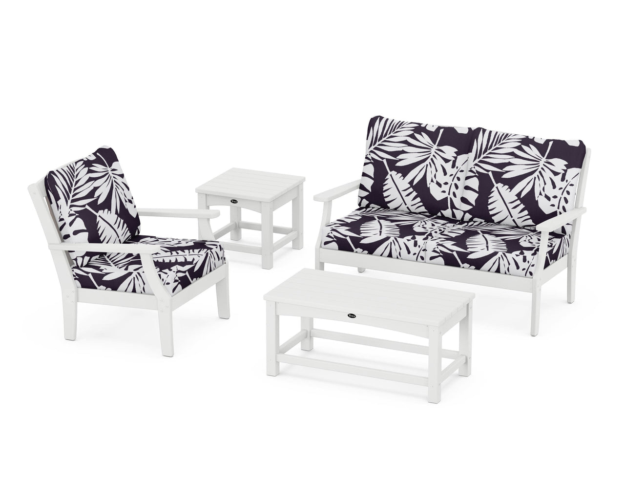 Trex Yacht Club 4-Piece Deep Seating Set