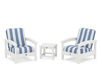 Thumbnail for Trex Rockport Club 3-Piece Deep Seating Conversation Set