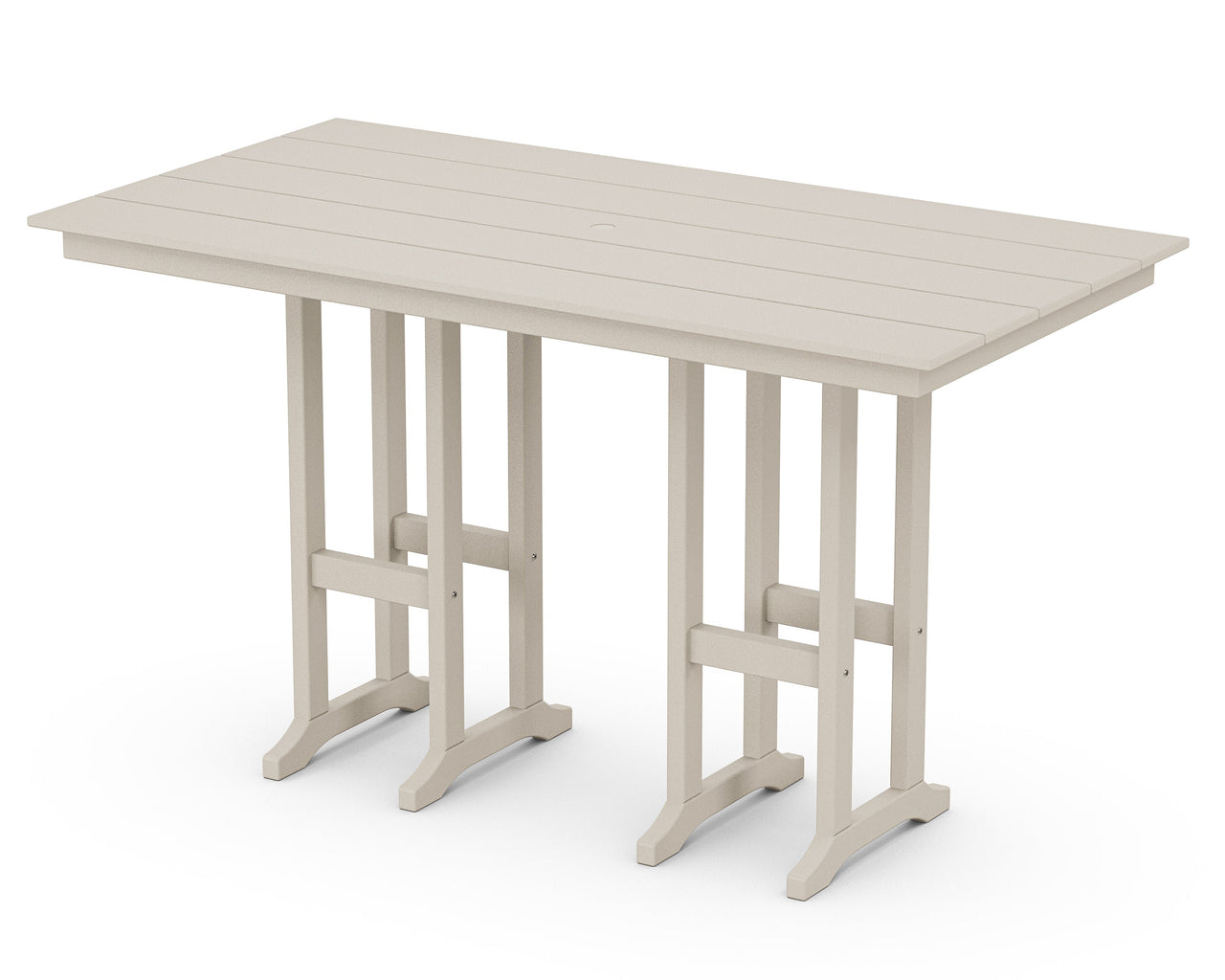 Trex Monterey Bay 37" x 72" Bar Table - Sand Castle