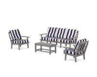 Thumbnail for Trex Cape Cod 4-Piece Deep Seating Set with Sofa
