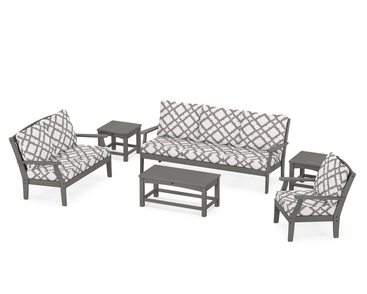 Trex Yacht Club 6-Piece Deep Seating Set
