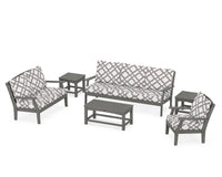 Thumbnail for Trex Yacht Club 6-Piece Deep Seating Set