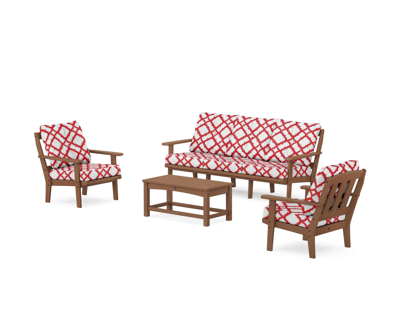 Trex Cape Cod 4-Piece Deep Seating Set with Sofa