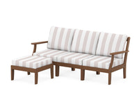 Thumbnail for Trex Yacht Club Modular 4-Piece Deep Seating Set with Ottoman