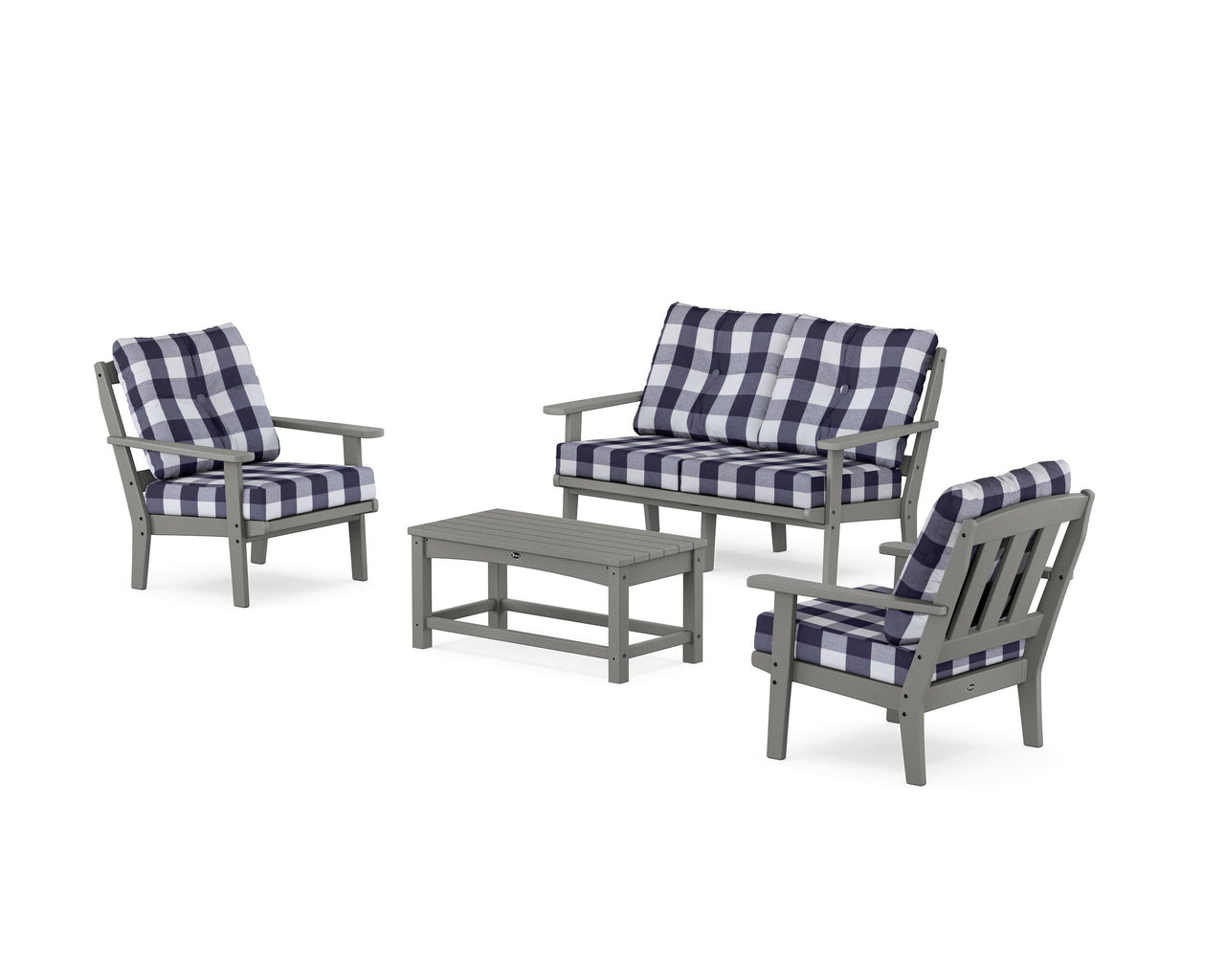 Trex Cape Cod 4-Piece Deep Seating Set with Loveseat
