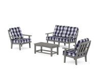 Thumbnail for Trex Cape Cod 4-Piece Deep Seating Set with Loveseat