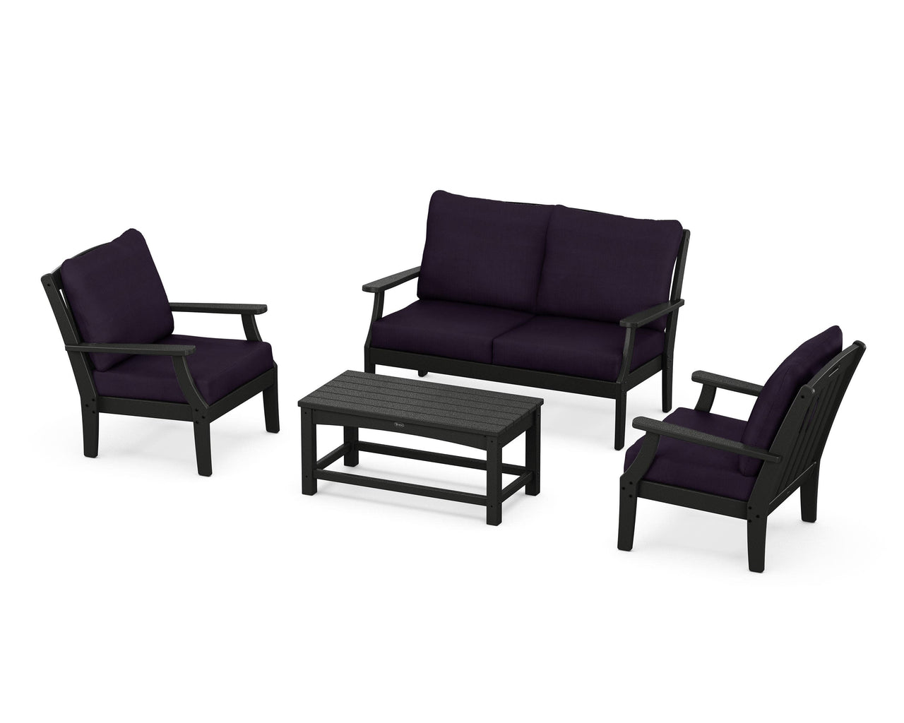 Trex Yacht Club 4-Piece Deep Seating Chair Set