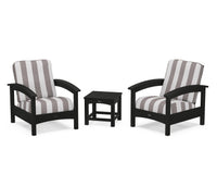 Thumbnail for Trex Rockport Club 3-Piece Deep Seating Conversation Set