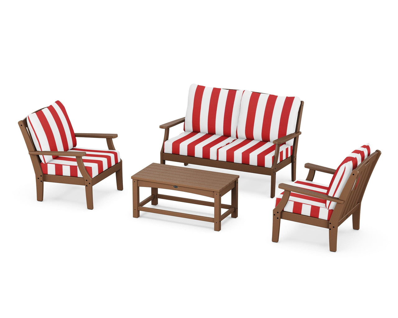 Trex Yacht Club 4-Piece Deep Seating Chair Set