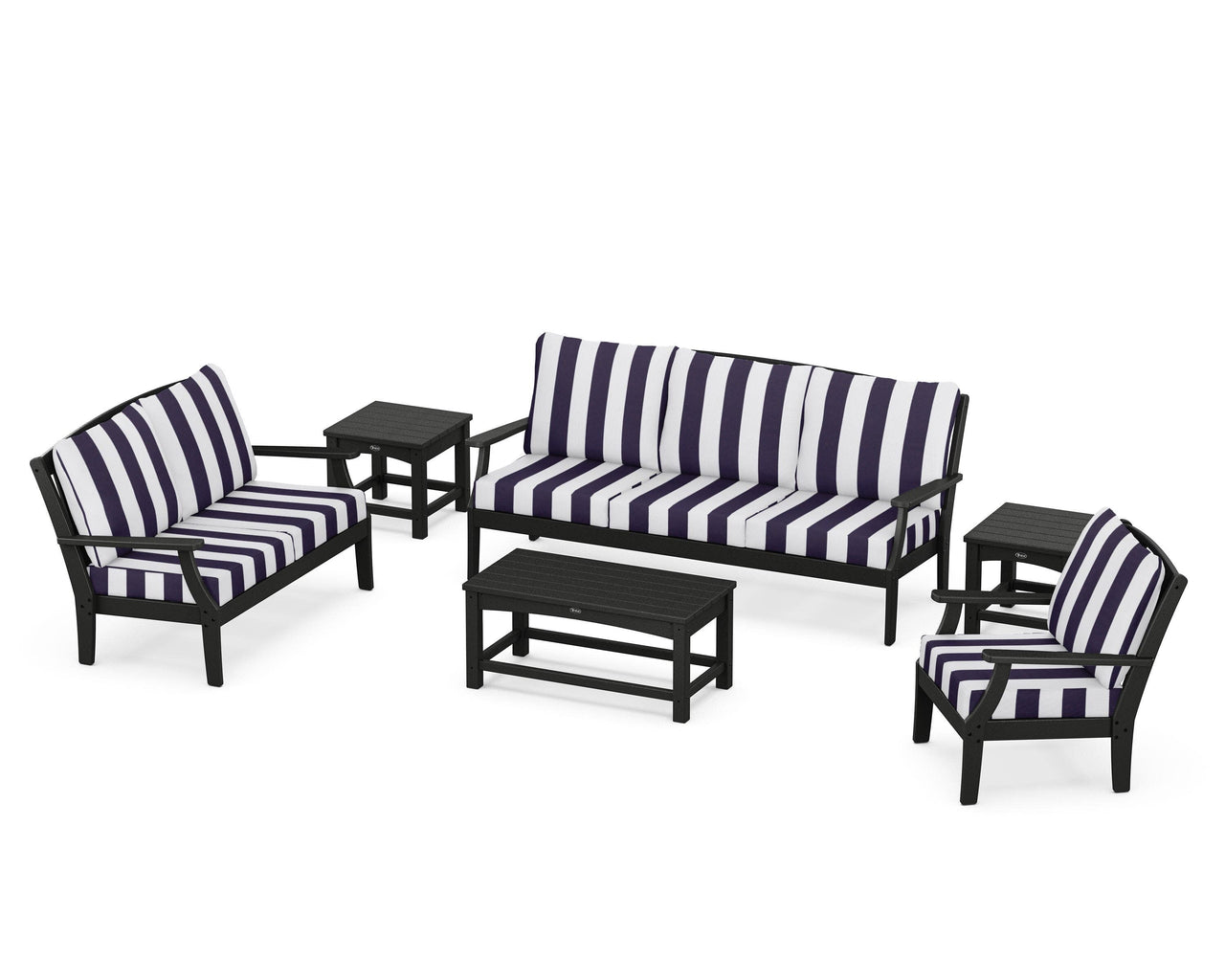 Trex Yacht Club 6-Piece Deep Seating Set