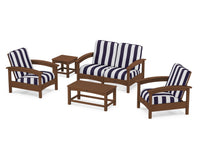 Thumbnail for Trex Rockport Club 6-Piece Deep Seating Conversation Set